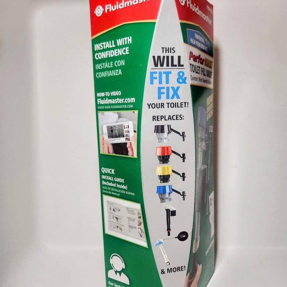 Fluidmaster 400H-002 Performax Universal Toilet Fill Valve High Performance Tank - Picture 6 of 11